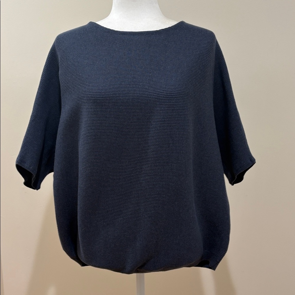 The Reset Ribbed Short Sleeve Pullover